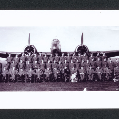 Squadron of Airmen and Hampden